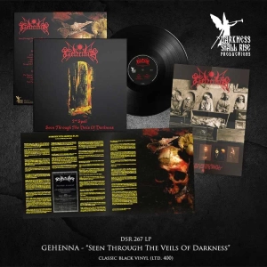 GEHENNA Seen Through the Veils of Darkness (The Second Spell) LP (BLACK)