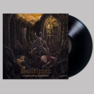 HELLRIPPER Coagulating Darkness LP (BLACK)