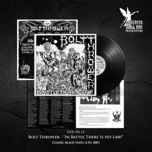BOLT THROWER In Battle There Is No Law! LP (BLACK)