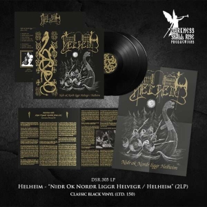 HELHEIM Niðr ok Norðr liggr Helvegr / Helheim 2LP (BLACK)