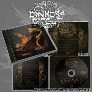 THE OMINOUS CIRCLE Cloven Tongues of Fire CD