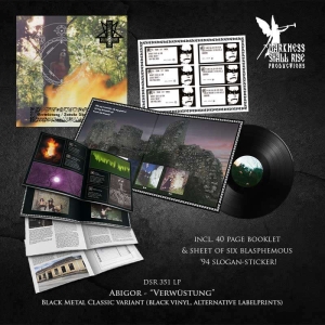 ABIGOR Verwüstung / Invoke the Dark Age LP (BLACK)