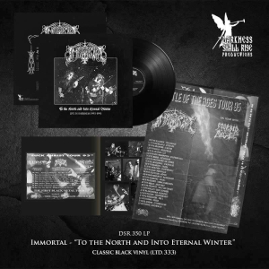 IMMORTAL To the North and Into Eternal Winter – Live in Darkness 1993-1995 LP (BLACK)