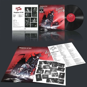 LIVING DEATH Vengeance of Hell LP (BLACK)