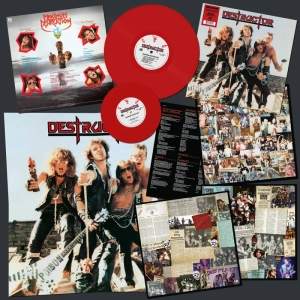DESTRUCTOR Maximum Destruction LP+7" (RED)