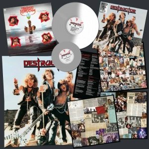 DESTRUCTOR Maximum Destruction LP+7" (WHITE/GRAY)