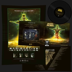 DR. LIVING DEAD! Radioactive Intervention LP (BLACK)