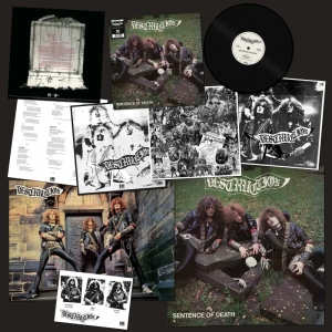 DESTRUCTION Sentence of Death LP - US COVER (BLACK)