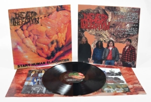 DEAD INFECTION Start Human Slaughter LP (BLACK)