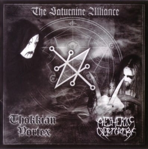 THOKKIAN VORTEX / AETHERIUS OBSCURITAS The Saturnine Alliance CD