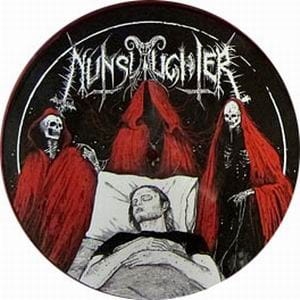 NUNSLAUGHTER / UNBURIED split P-EP