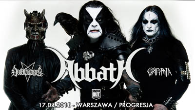 Voidhanger i Varmia wystąpią przed Abbath w Warszawie.